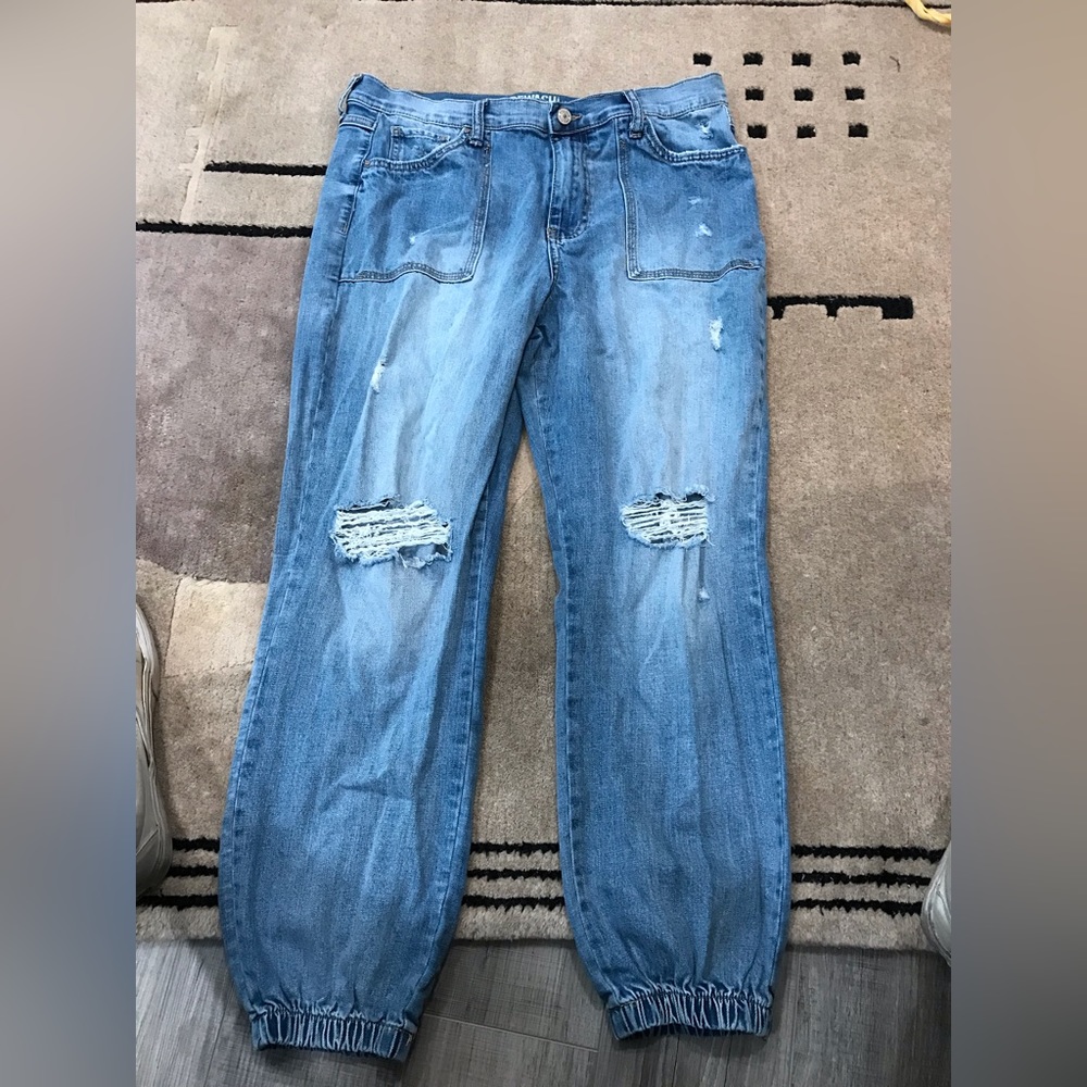 High waitsted joggers
